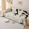 Fantasy Journey Four Seasons Non-slip Sofa Throw Cover, Cream Style, Simple Design
