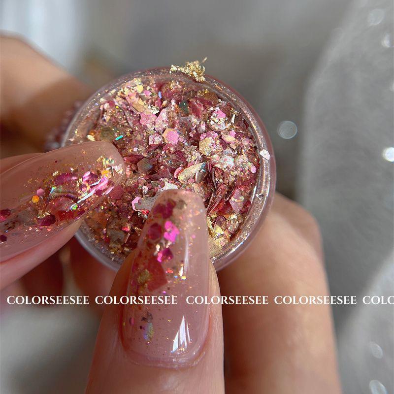 

Aphrodite Fusion: Divine Series Opal Ice Sequins Nail Art Glitter