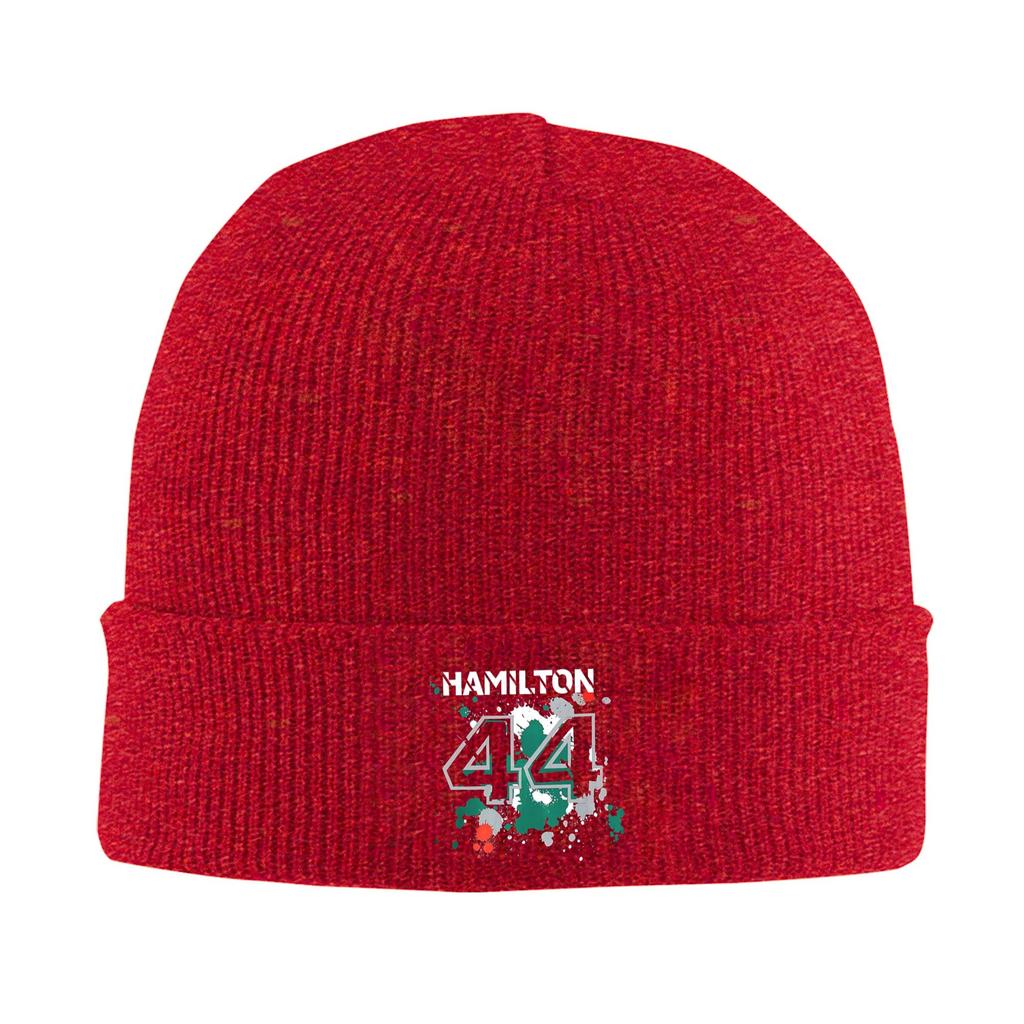 lewis hamilton 44 Winter Skullies Beanies Hat Warm Autumn Knitted Hats Bonnet Caps for Women Men