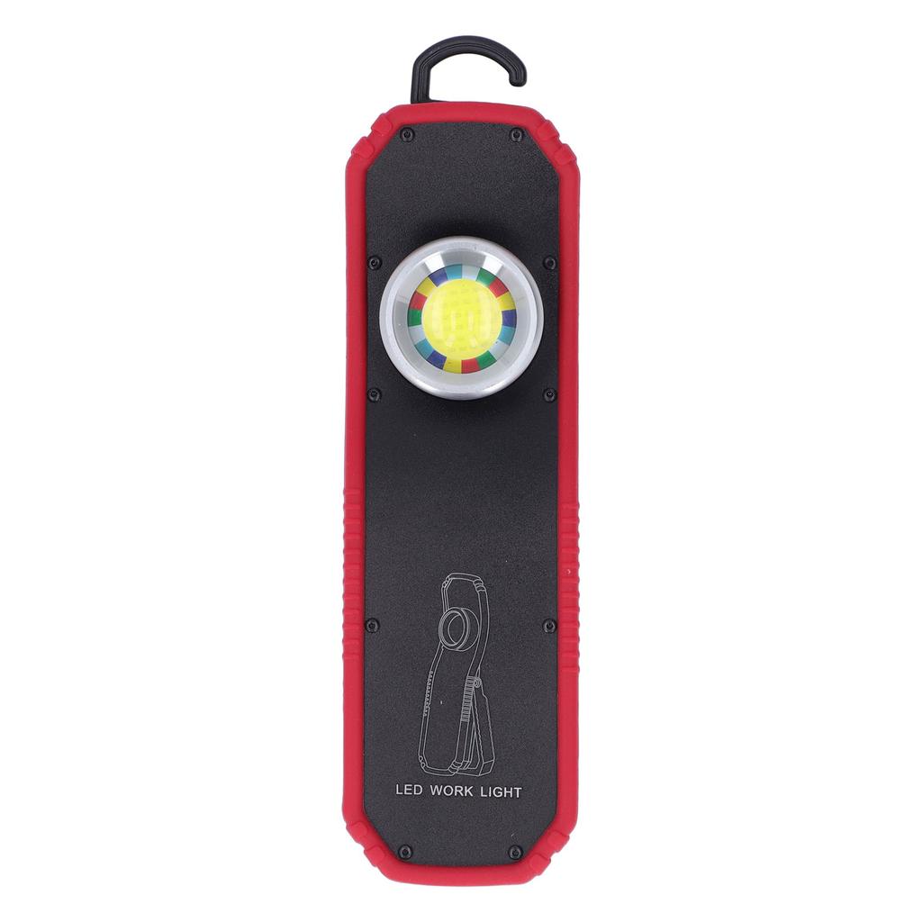 LED Work Light 60W 2 Dimmable Mode Hanging Hook USB Charge Magnetic Base Rechargeable Work Light