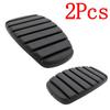 2Pcs Car Clutch Brake Rubber Pedal Pad Replacement Cover for Renault Modus Trafic Twingo Kangoo Clio Espace Scenic Accessories