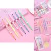 Creative Double-ended Highlighter Pack For Students And Office Use Vibrant Colors