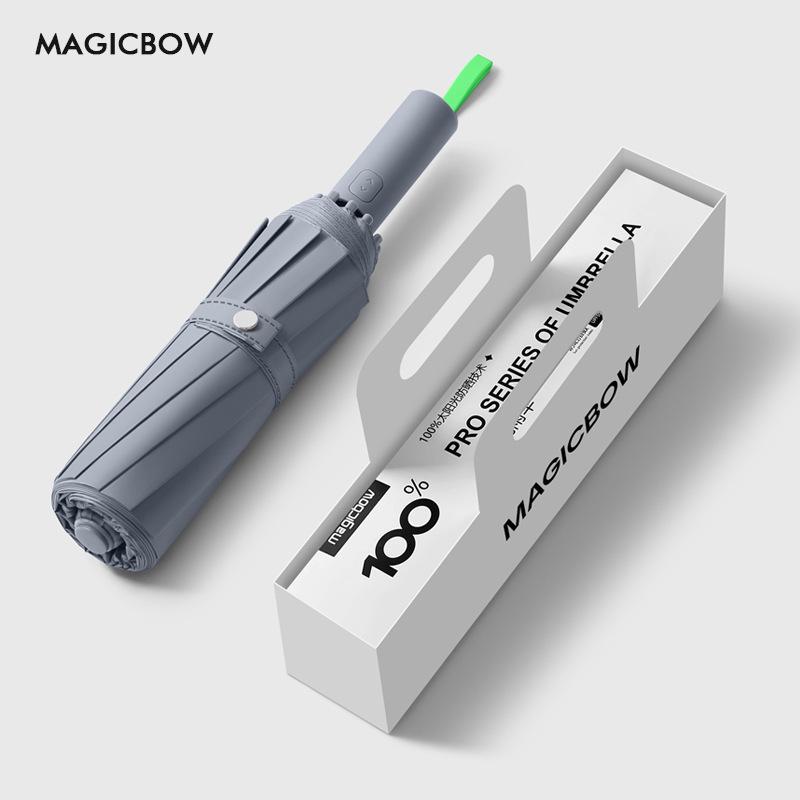 72-Bone Automatic Large Sunshade Umbrella: Durable Parasol for Women and Men, Ideal for Sunny and Rainy Days.