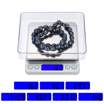 Bilancia da cucina accurata da 3000 g/0,1 g Bilancia per gioielli ad alta precisione Mini bilancia per alimenti da cucina elettrica