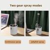 Dual Nozzle Heavy Fog Humidifier 450ml Jellyfish USB Electric Ultrasonic Air Humidifier