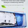 Air Conditioning Cover Waterproof Labor-saving Polyester Air Conditioning Cleaning Bag with Water Pipe