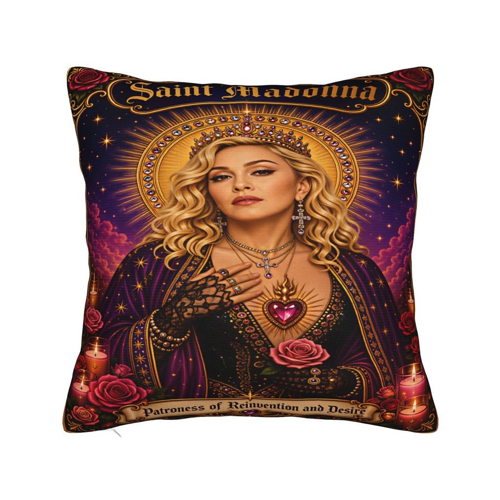 M-Madonna Confessions I Feel So Free Pillowcases Kawaii Pillow Case For Sofa Home Decor Soft Pillow Cover