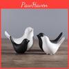 Contemporary Ceramic Bird Figurine With Minimalist Finish For Wedding And Party Gifts