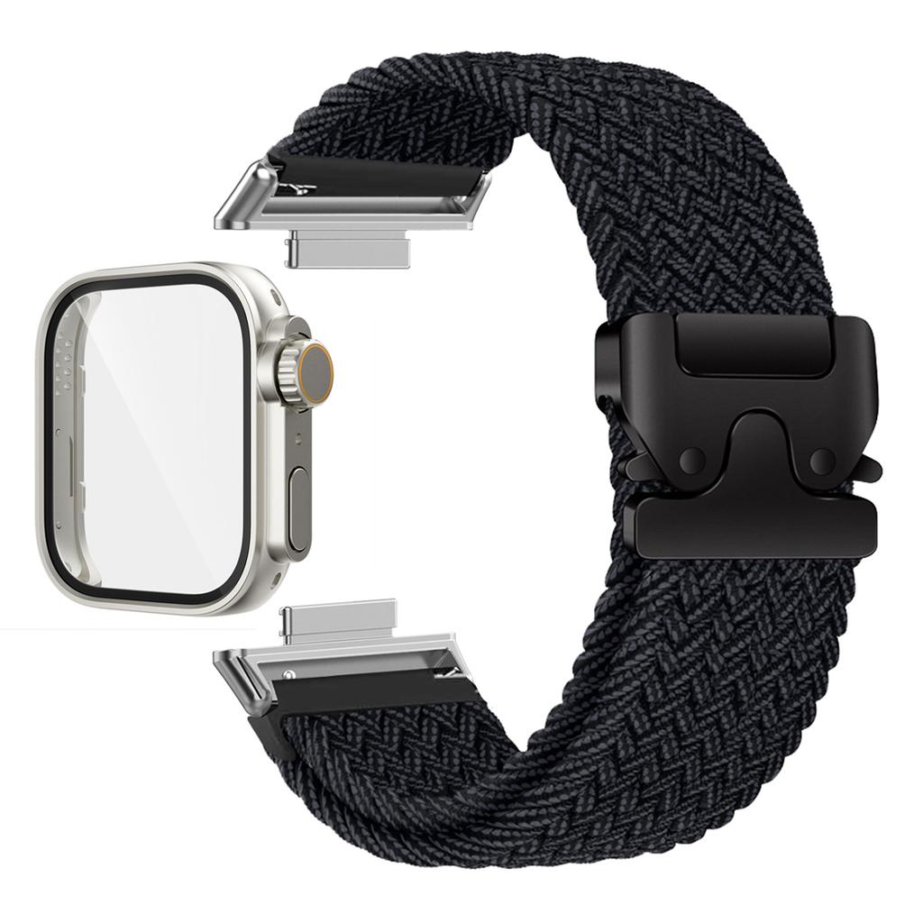 Strap+Case For Huawei Watch Fit 4Pro Band Smart Watch Nylon Adjustable Elastic Belts for Huawei Watch Fit 4 Fit 3 Correa