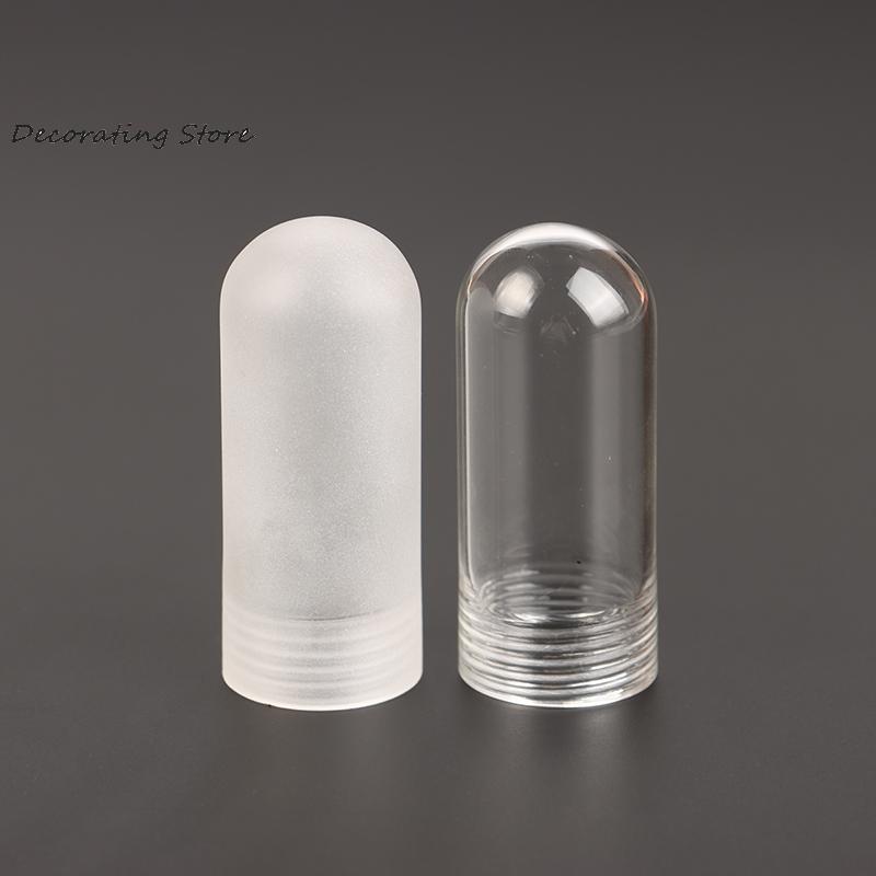 Threaded Neck G9 Glass Tube Lamp Shade Installation Part, Sturdy Frost Cover Replacement for G9 Bulb