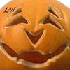 Simulated Pumpkin Light Halloween Creepy Light, Jack-O-Lantern Decoration, Scary Indoor Outdoor Hollow Lamp for Holiday Parties Smiling Night