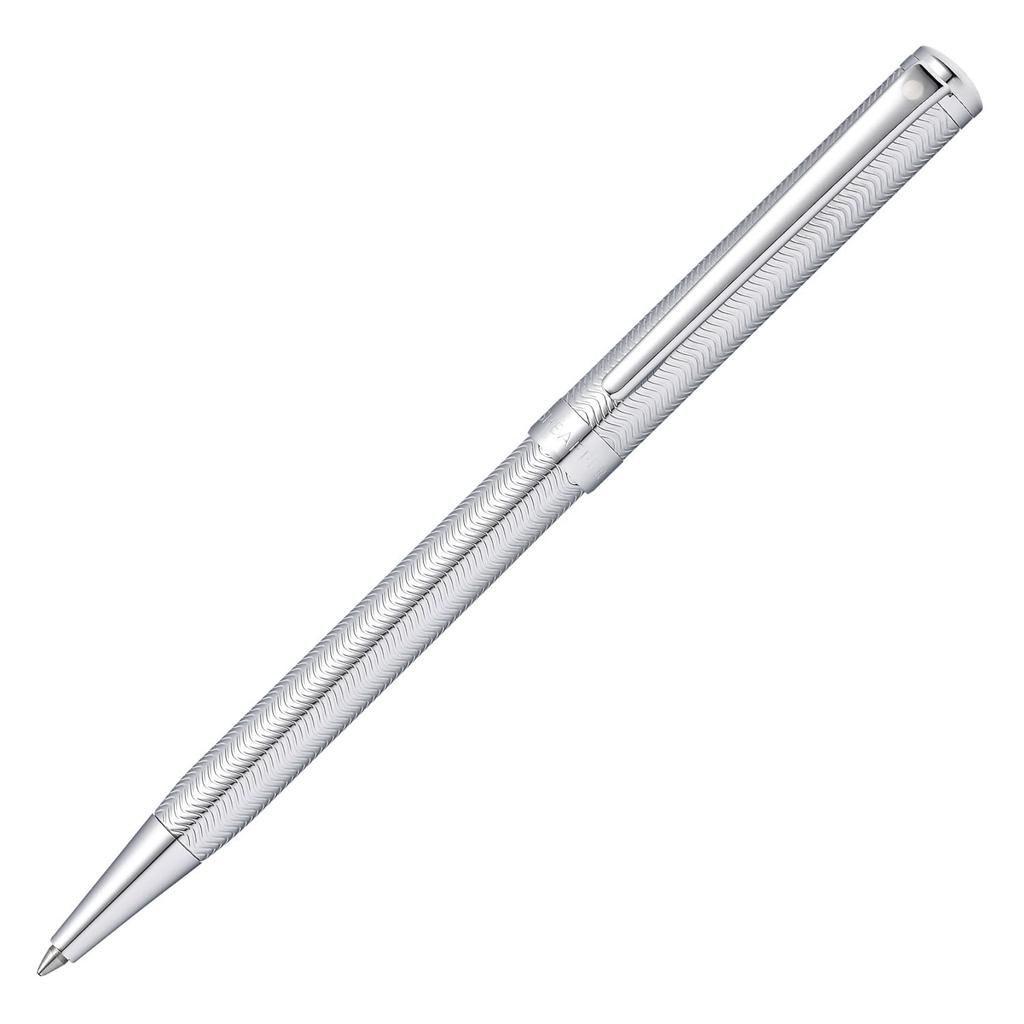 SHEAFFER Intensity Ballpoint Engraved Officially Imported Pen, Oil-Based, Chrome, CT, N2924151,