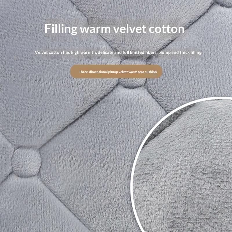 1 Set Universal Seat Protector Car Seat Cushion Soft Comfortable Without Backrest Seat Cushion Cover For Most Cars Suv
