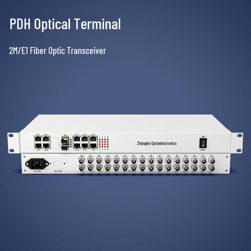 Zhongke Optoelectronics 16-E1 PDH Optical Multiplexer