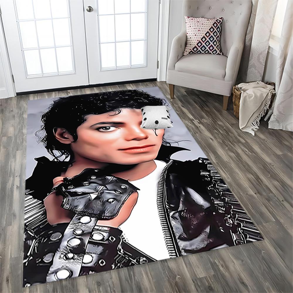 Michael Jackson Dance Icon Rug for Living Rooms, Bedrooms, Home Décor, and As Gifts.