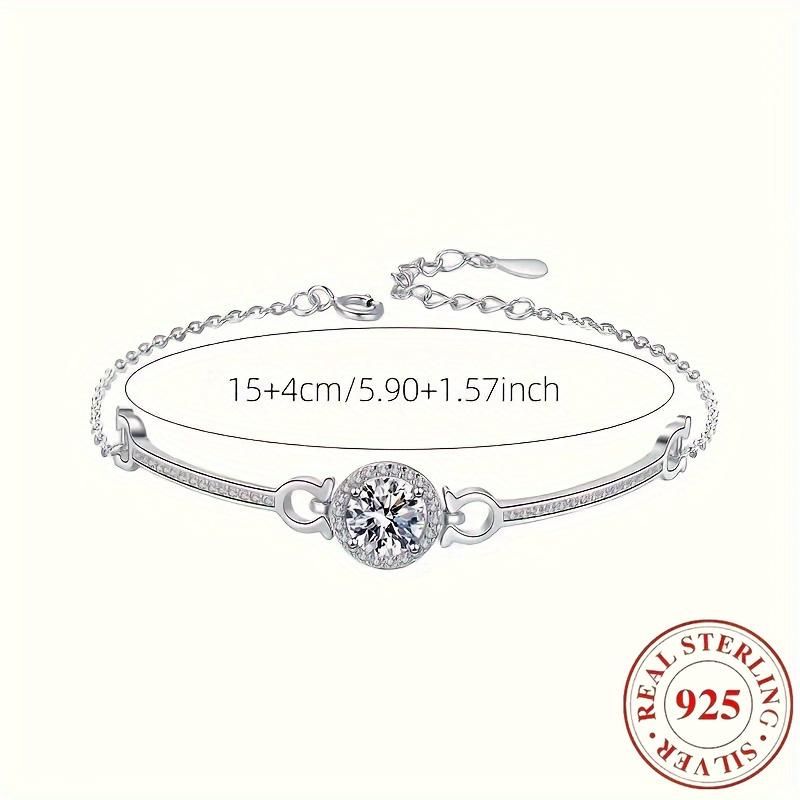Advanced925Silver crystal bracelet accessories are suitable for women's daily elegance and sophistication, and are the best choice for Mother's Day