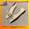 Style Ladies Flat Shoes With Breathable Pu Upper For Casual Daily Wear