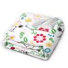 Snoopys So Sweet Flower Pattern Flannel Throw Blanket Blanket for Bed Outdoor Soft Plush Thin Quilt,