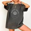 Vintage Manifestation Shirt, Retro Law of Attraction Tee, Distressed Abundance Clothing, Spiritual Gift for Her, Unisex Dark Cotton T-Shirt