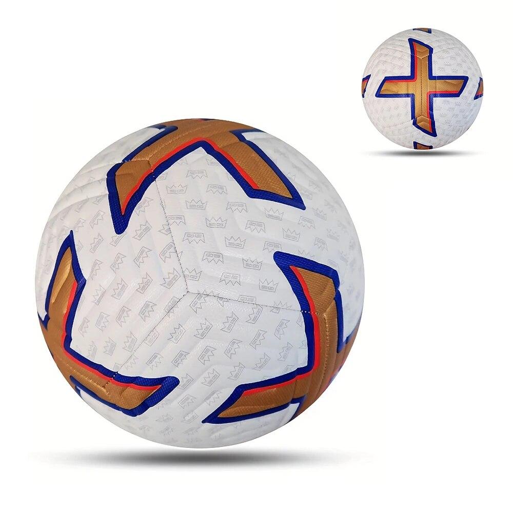 Soccer Balls Official Size 5 PU Material Machine-stitched High Quality Football Training Goal Team Match League Futebol 1PC