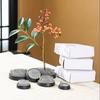 Round Ikebana Flower Frog Stainless Steel Ikebana Stand Floral Arrangement Base