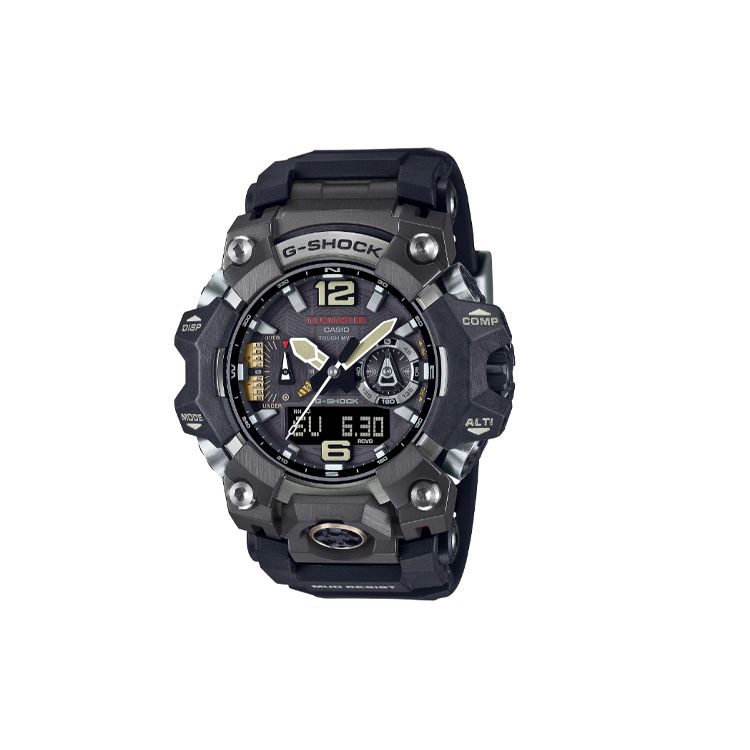 

Casio G-Shock Series Solar Powered 200 Meters Waterproof Quartz Movement Resin Strap Unisex Watches Gray GWG-B1000-1A Single Watch,Gray Dial,Random Watch Box