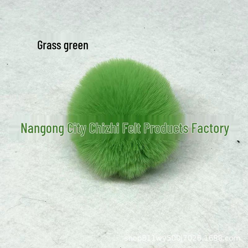 Faux Rex Rabbit Fur Pompons: 3cm, 4cm, 5cm - DIY Accessories for Headwear, Bags, Clothing, Shoes, and Hats