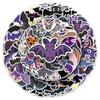 50pcs Cute Bat Stickers: Nocturnal Creatures Graffiti for Journals & Tablets