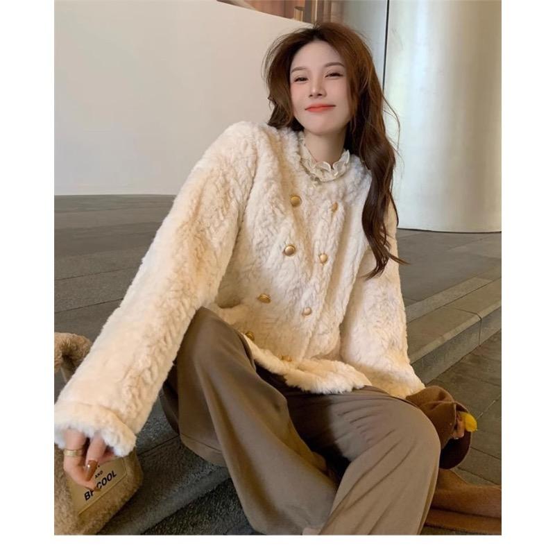 Tjock Bomullskappa för Kvinnor