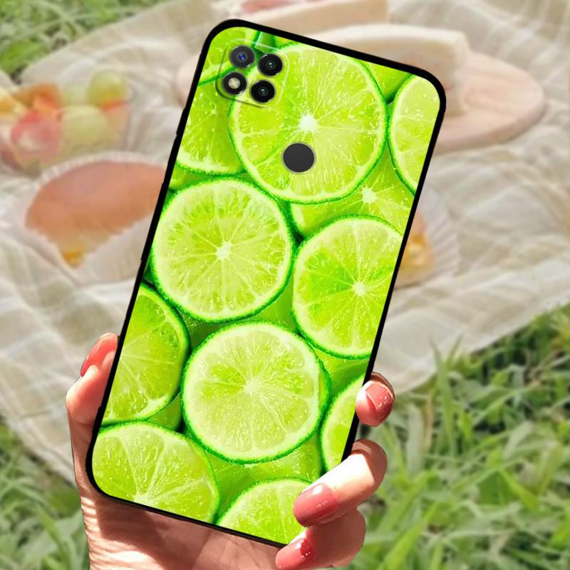 Pour Redmi 9C NFC Coque Mode Luxe Silicone Arrière de Téléphone Pour Xiaomi Redmi 9A 9C 9T Étuis Souples Anti-Choc Fundas Pare-chocs