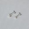 [SILVER] SV PEARL PIERCING (2 SIZE)