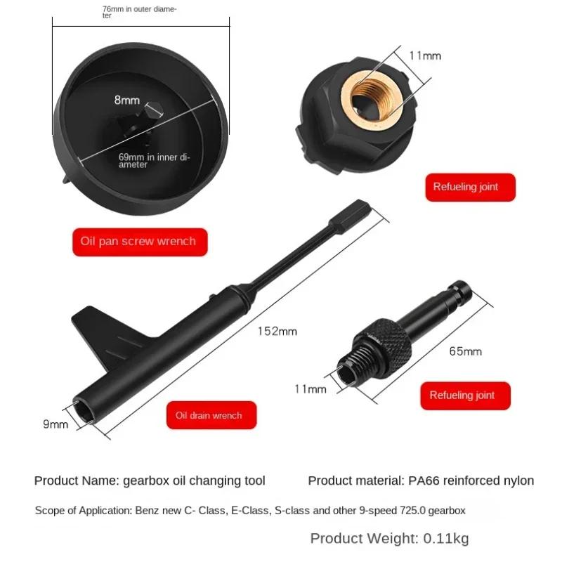 Set Adattatore Olio Trasmissione Strumento Speciale Scarico Olio Per Mercedes Benz 9G Tronic