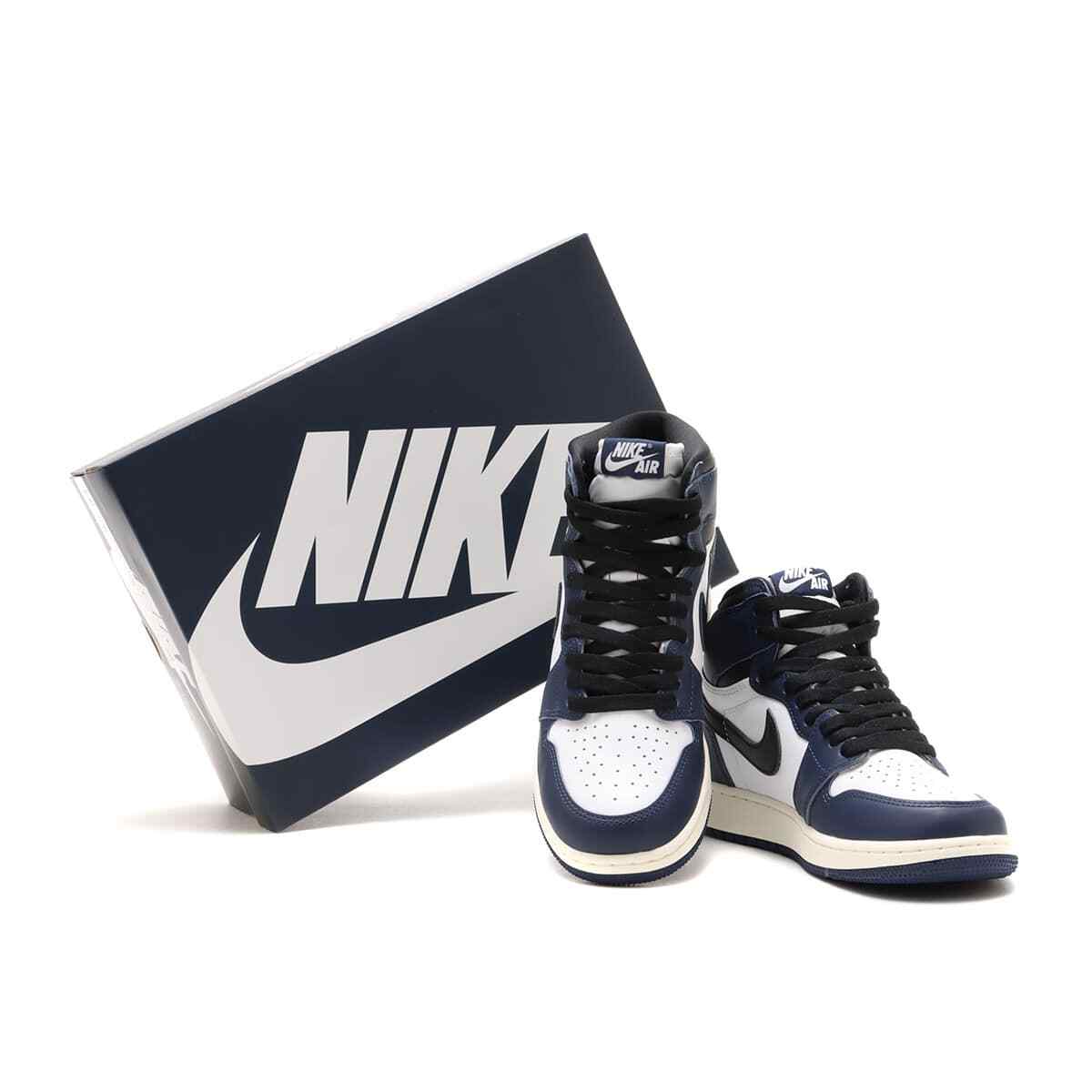 FD1437-401 Nike GS Air Jordan 1 Retro High OG Midnight Navy 7Y