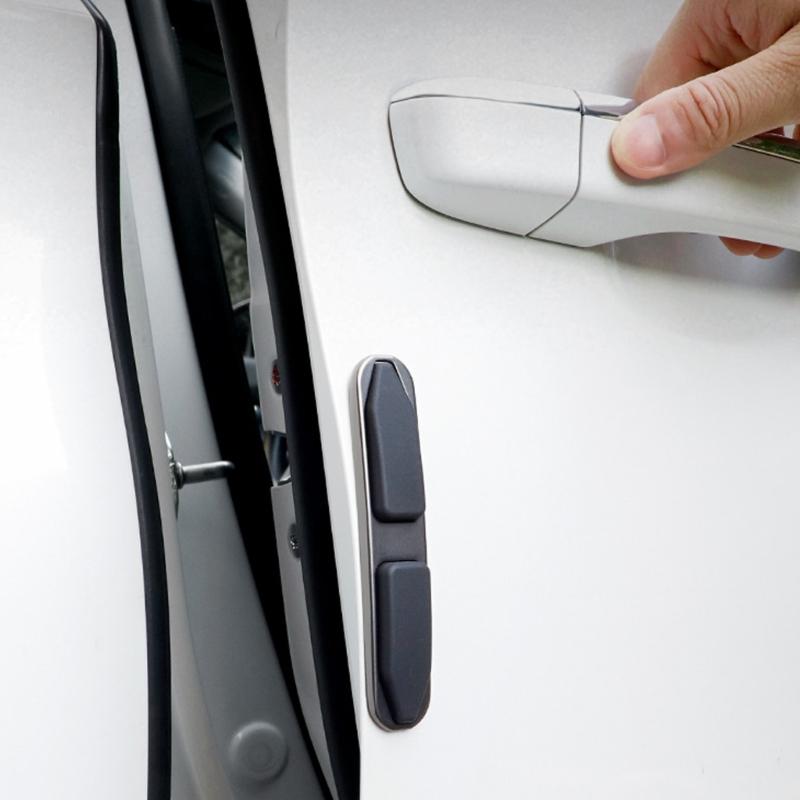 Heavy Duty PVC Door Edge Protectors Anti Scuff Decoration Self Adhesive For Vehicle Longevity Scratch Prevention 2 Pair