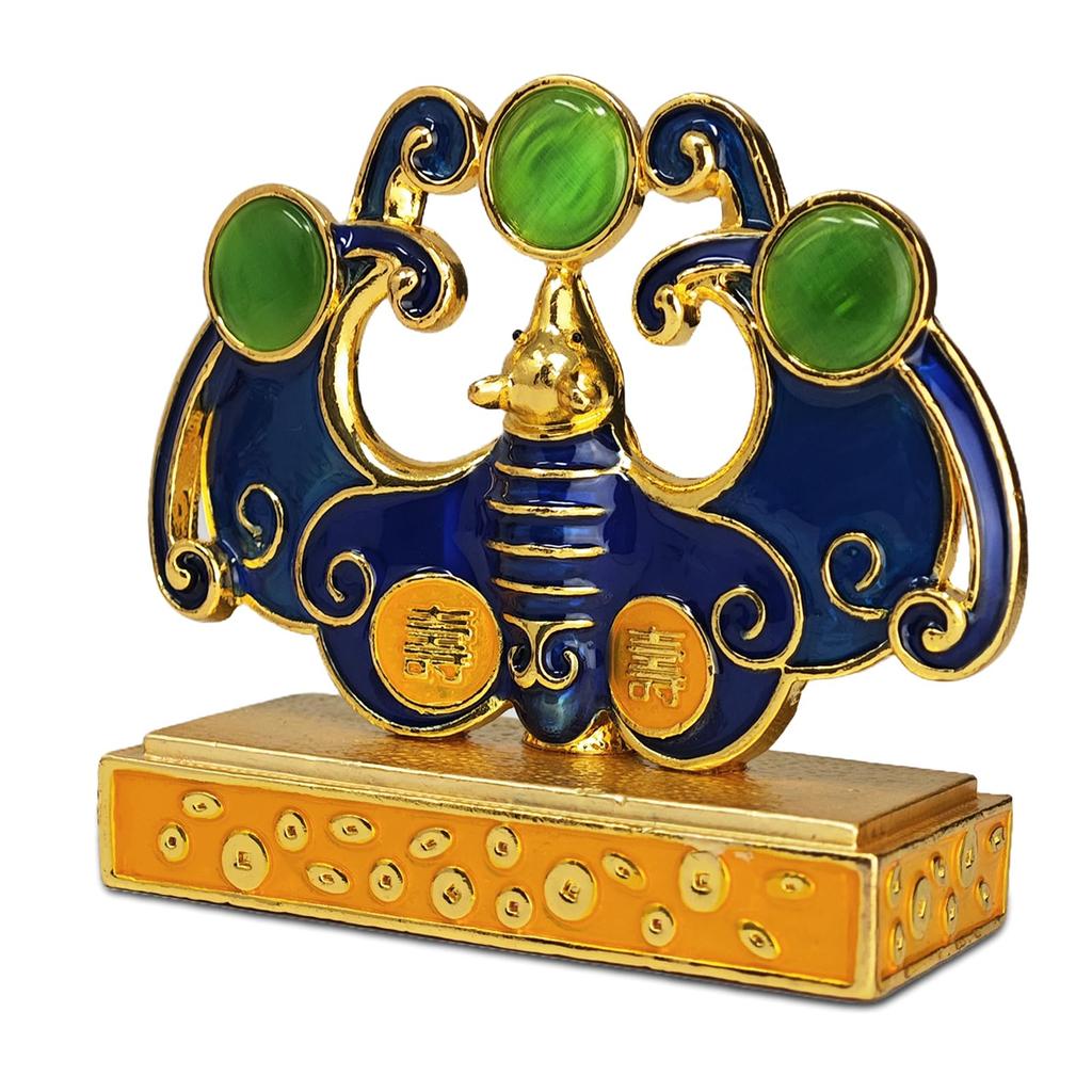 Feng Shui Goods Bat Longevity Interior Home Decoration Lucky Charm Amulet Home Ornament Protection Against Evil Spirits Housewarming Gift Birthday
