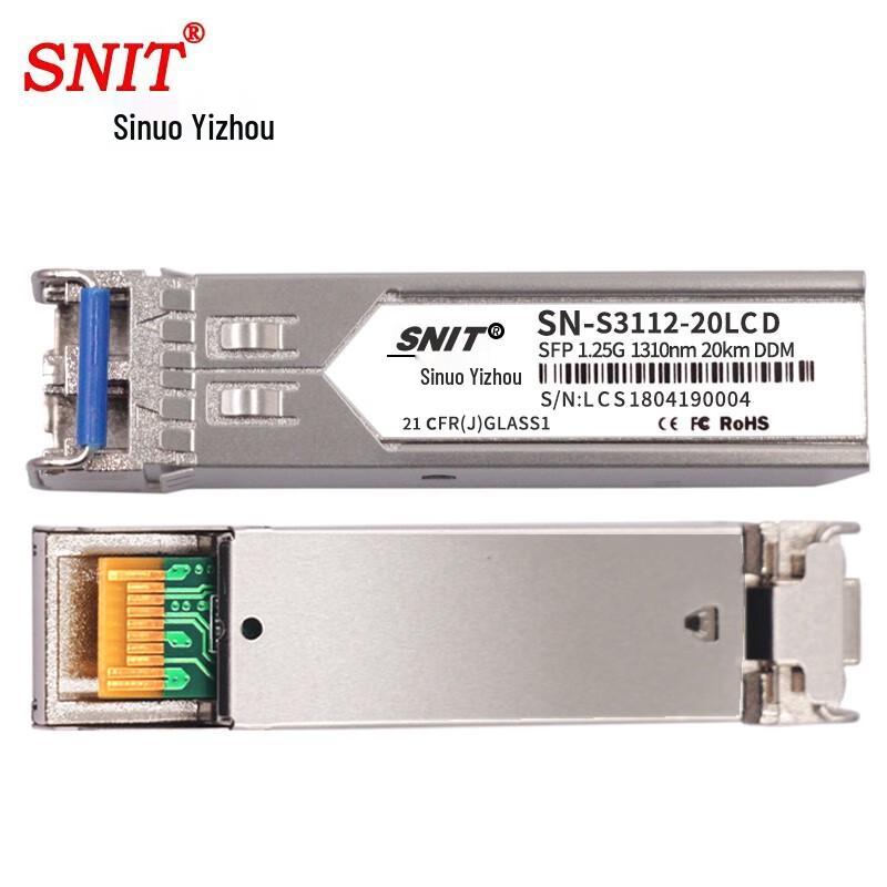 

SNIT SN-S3112 Series 1.25G SFP Optical Transceiver