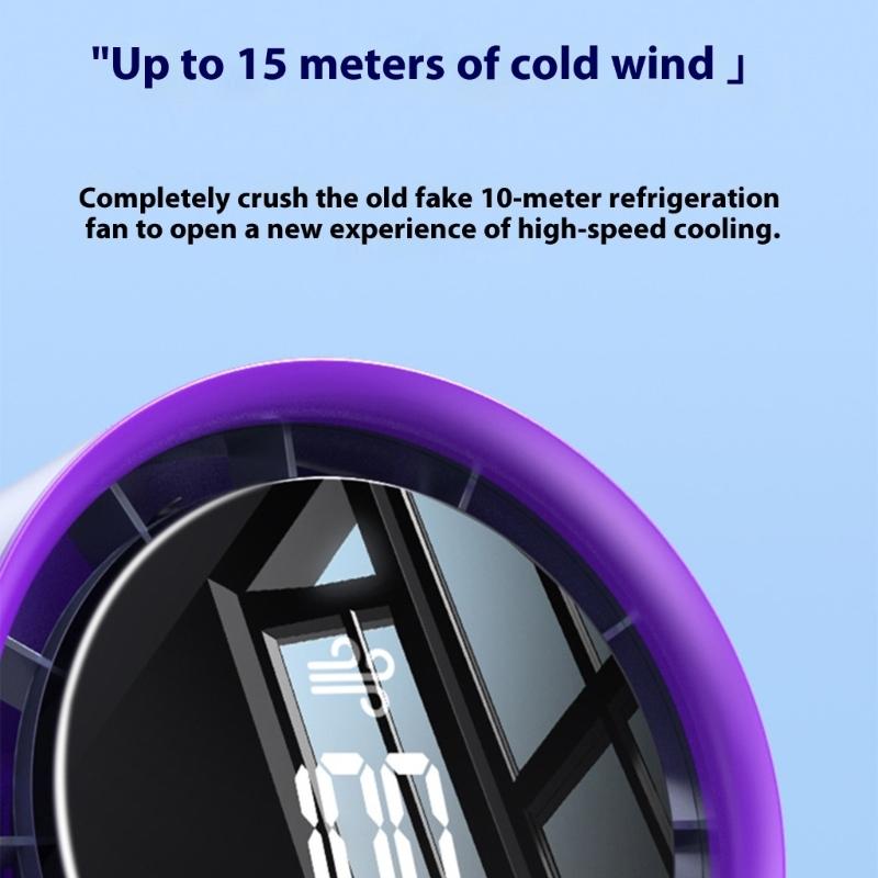 Practical Small Desktop Fan Comfortable Wall Mountable Small Fan Rechargeable Air Cooling Fan Suitable for Home Table