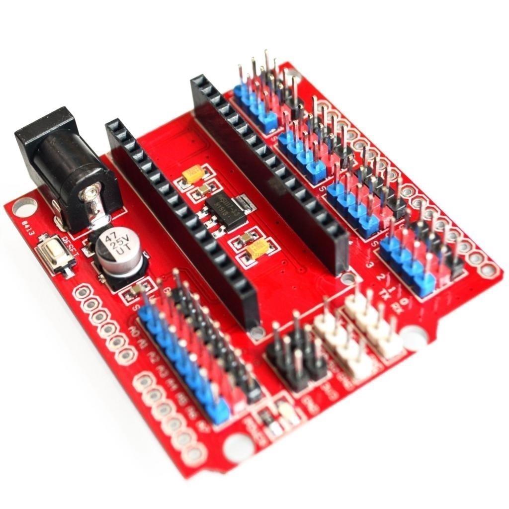 

Multi-Function For Nano Shield Expansion Board for Electric DIY SCM - Orange + Black (NANO SHIELD) For nano 3.0