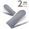 Unisex Invisible Height-Increasing Silicone Heel Insole