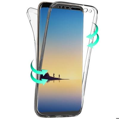 Case - Efconnection - for Samsung Galaxy Note8 - Transparent Silicone - Full 360° - Shockproof Protection