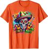 Cinco De Mayo Mexican Skull Fiesta 5 De Mayo T-Shirt