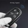 For Jeep Dodge Fiat Carbon Fiber Key Fob Chain Cover Case Grand Cherokee Renegade Compass MP Charger Challenger Durango Journey ALW1