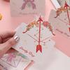 5Pcs Portable Cute Flower Thank You Card Three-Dimensional Bouquet Greeting Cards Birthday Greeting Card For Mother's Day Gift