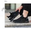 2025 Spring Flyknit Breathable Mesh Running Shoes - Men's Trendy Casual Travel Sneakers, Plus Size Available
