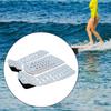 3pcs Surfboard Traction Pad Anti Slip Back EVA Deck Grip Mat