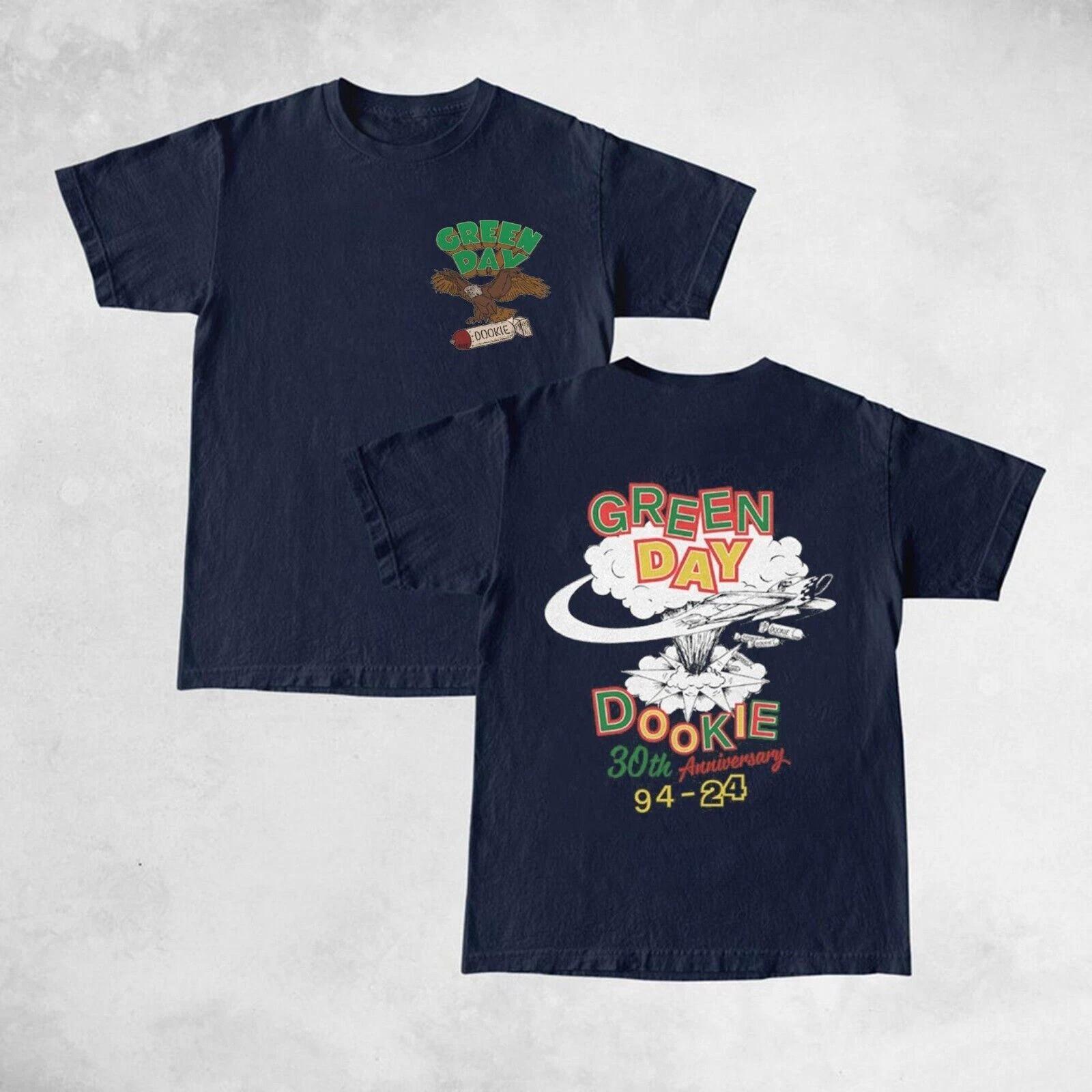 Green Day Dookie 30th Anniversary Tour 2024 T-Shirt Cotton Unisex Allsizes 3XL