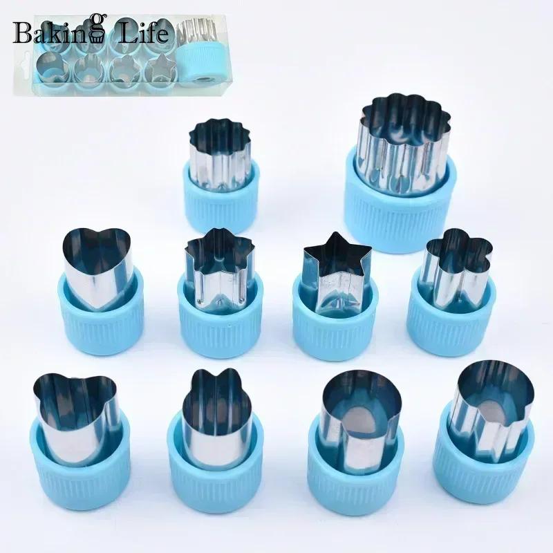 Herz Haushalt Form Gemüseschneider Kunststoffgriff Ausstechformen Sandwichschneider Edelstahl Obst Ausstecher Küchenhelfer