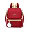 Mochila Antirrobo de Moda para Mujer, Mochila de Viaje de Gran Capacidad de un Solo Hombro, Bolso de Compras de Color Sólido, Mochilas Escolares para Adolescentes