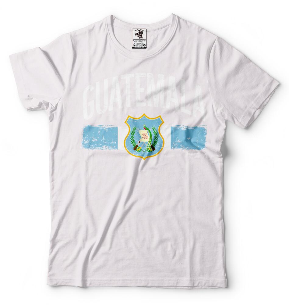 Guatemala Distressed Landesflagge Guatemaltekischer Stolz Herren T-Shirt Guatemalteco