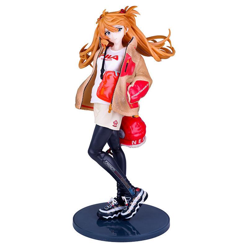 Premium New Century Evangelion Eva Asuka Beautiful Anime Model Figure Direct Sales Wholesale оранжевый